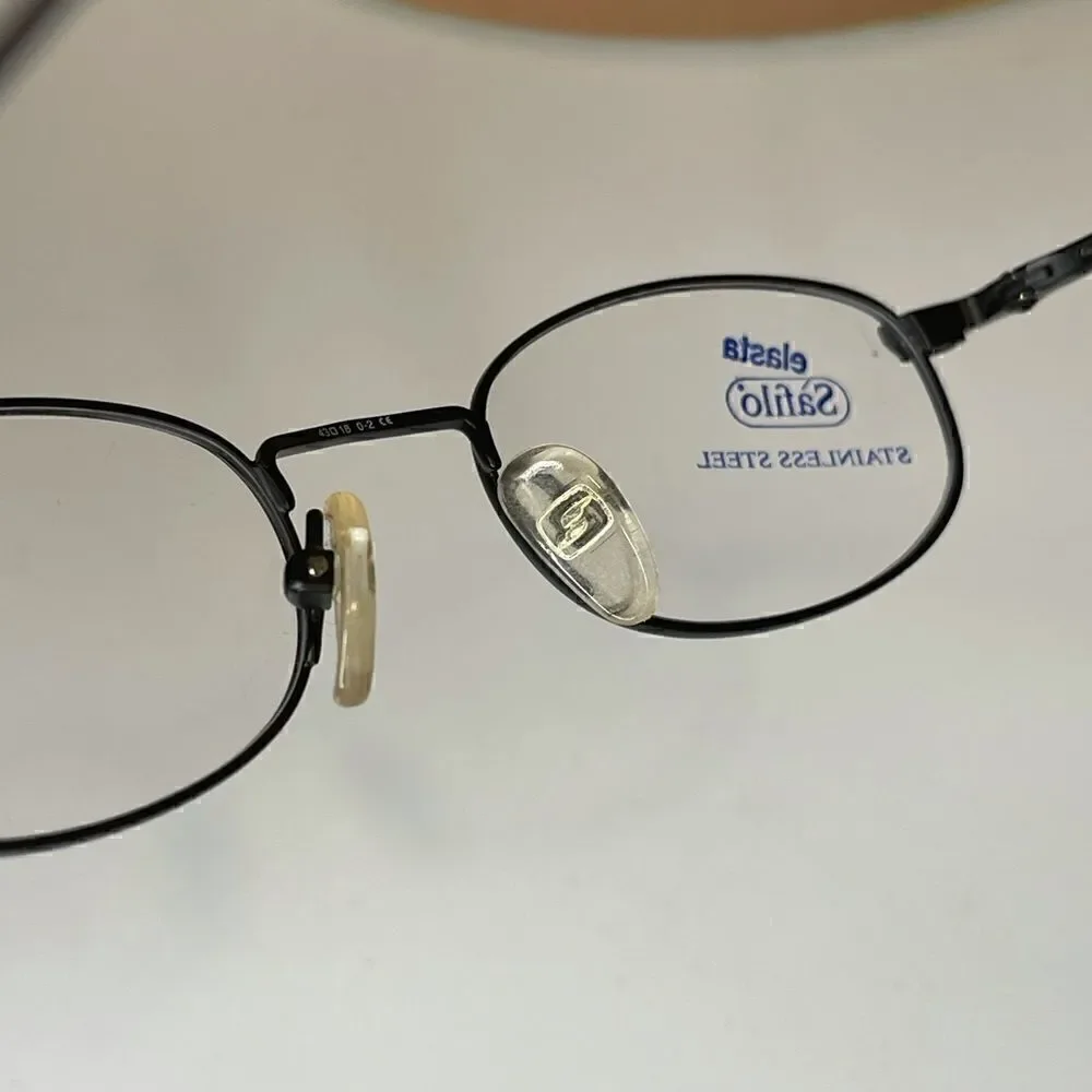 Small SAFILO stainless steel glasses unisex